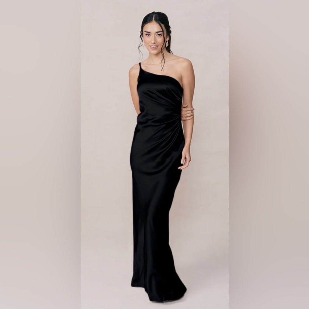 REVELRY Jade Satin Dress, Size 6